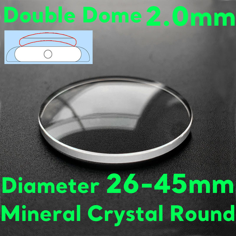 Smartwatch Screen Film - Double Dome 2.0mm Thickness Mineral Watch