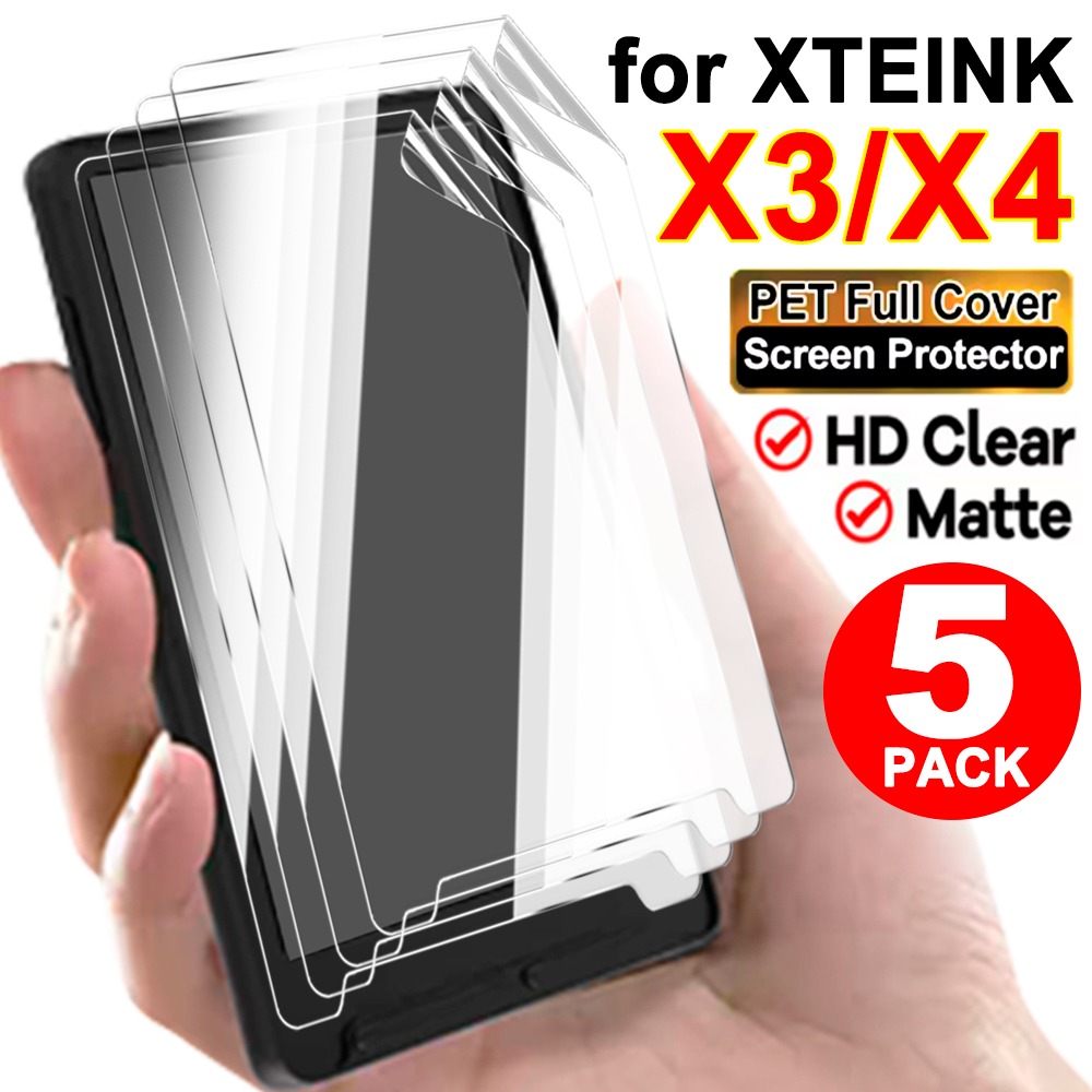 Matte Anti Glare Screen - 5-1pcs Soft PET Full Cover Protective