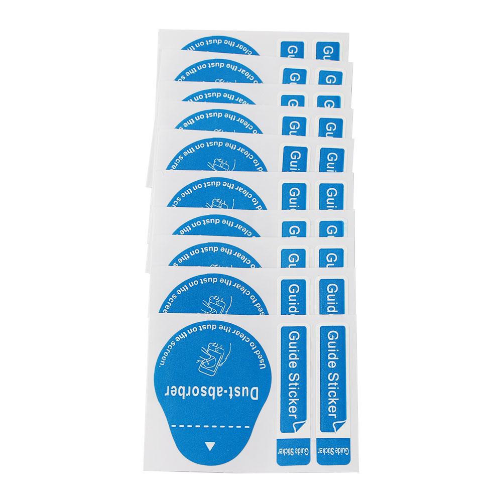 Dust Removal Sticker - PC Guide Sticker Screen Cleaner Tempered