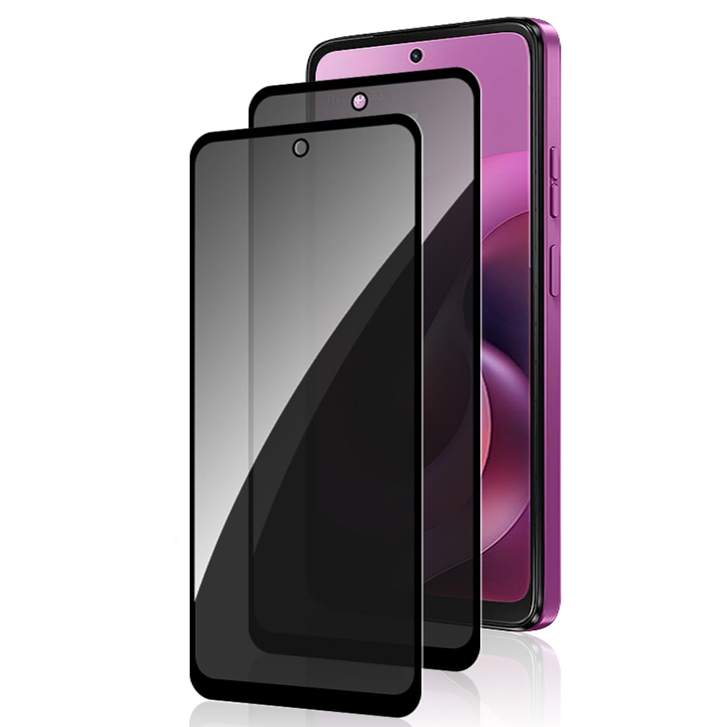 Privacy Filter 2Pack - [2 PACK] Privacy Filter Tempered Glass