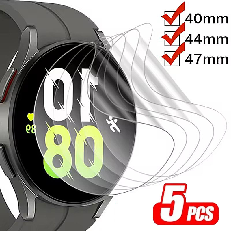 Hydrogel Screen Protector - 5Pcs Hydrogel Film For Samsung Galaxy