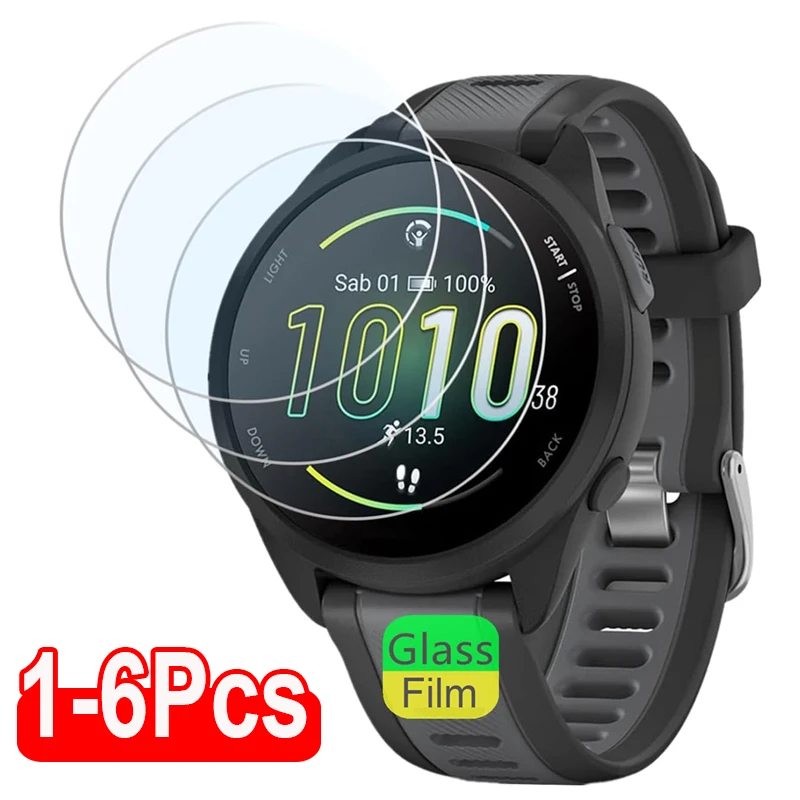 Tempered Glass Screen 9H - Tempered Glass For Garmin Forerunner 165
