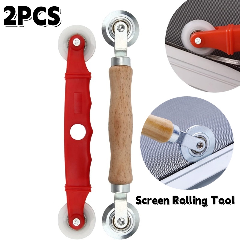 Screen Alignment Tool - 2Pcs Metal / Nylon Screen Rolling