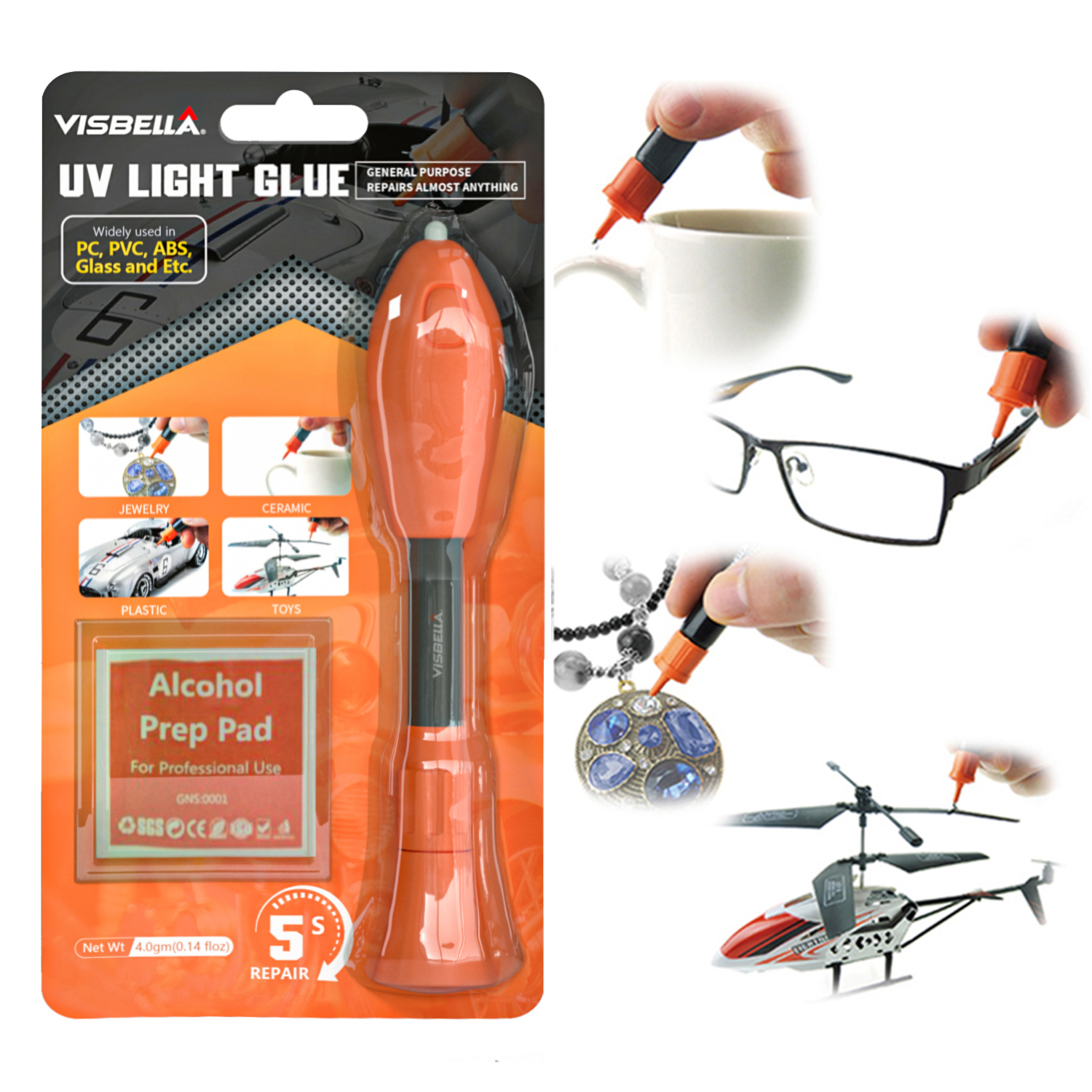 Liquid Uv Glue Kit - Fix Liquid Glue Metal Plastic Glue