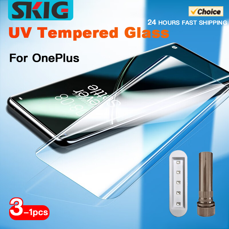 Oleophobic Coating Spray - SKIG UV Tempered Glass For OnePlus