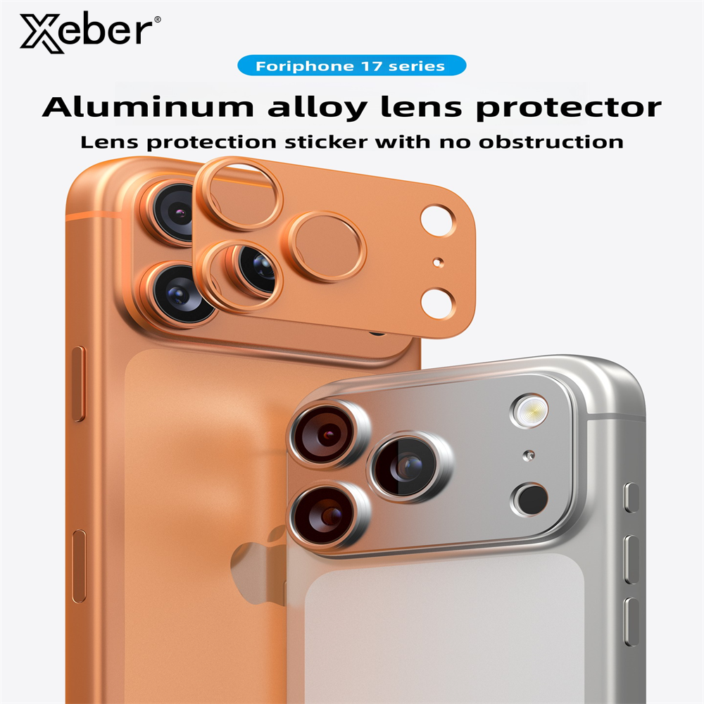 Camera Lens Protector - Alloy Metal Camera Tempered Glass For