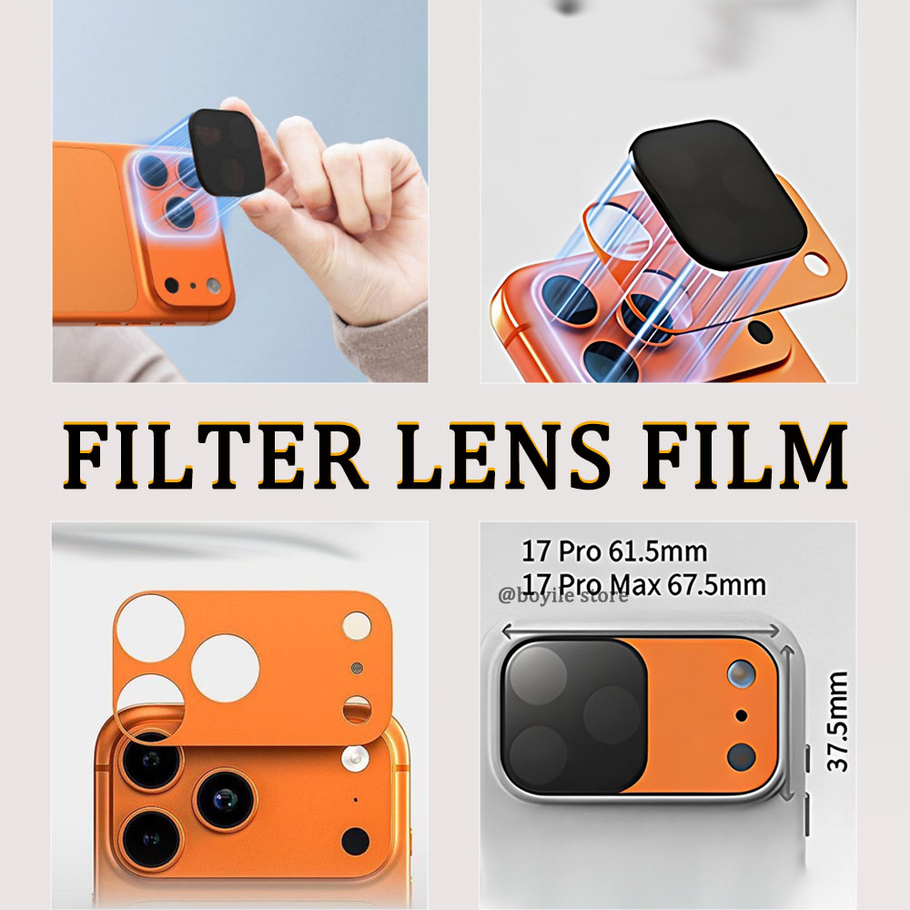 Camera Lens Protector - AntiExposure Filter For Iphone 17pro/Promax All
