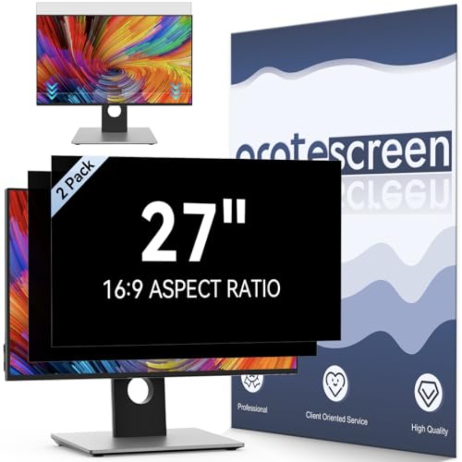 Privacy Filter 2Pack - [2 Pack] 27 Inch Computer Privacy