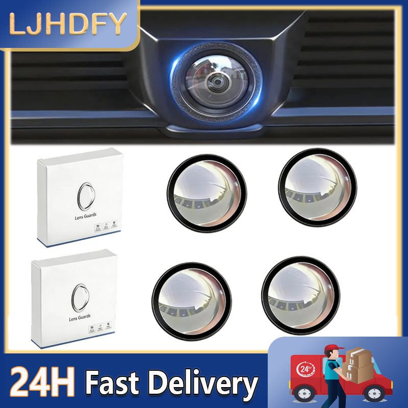 Camera Lens Protector - 4pcs Car Camera Protective Cover Car