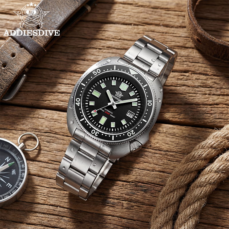Anti Blue Light Film - ADDIESDIVE AD2524 Sapphire Automatic Watches 200M