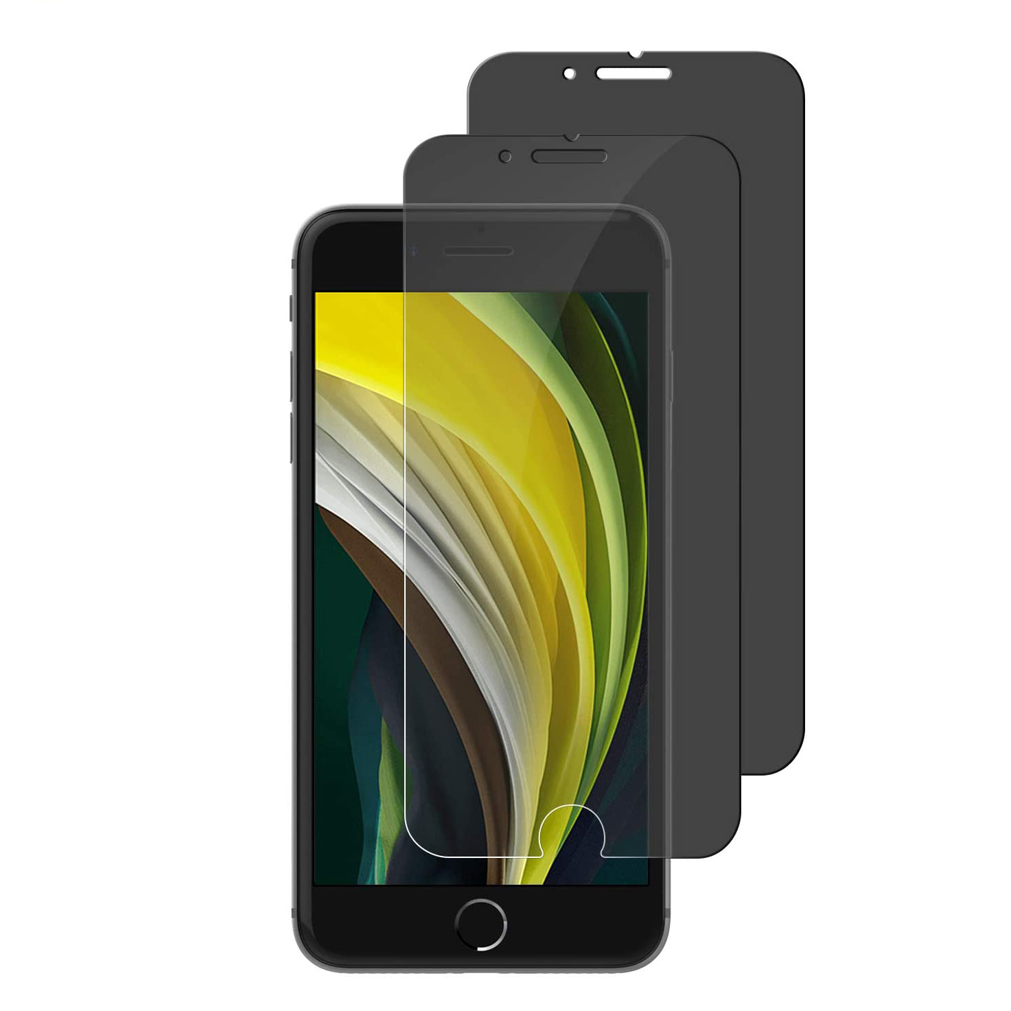 Privacy Filter 2Pack - 2 PACK Privacy Filter Tempered Glass