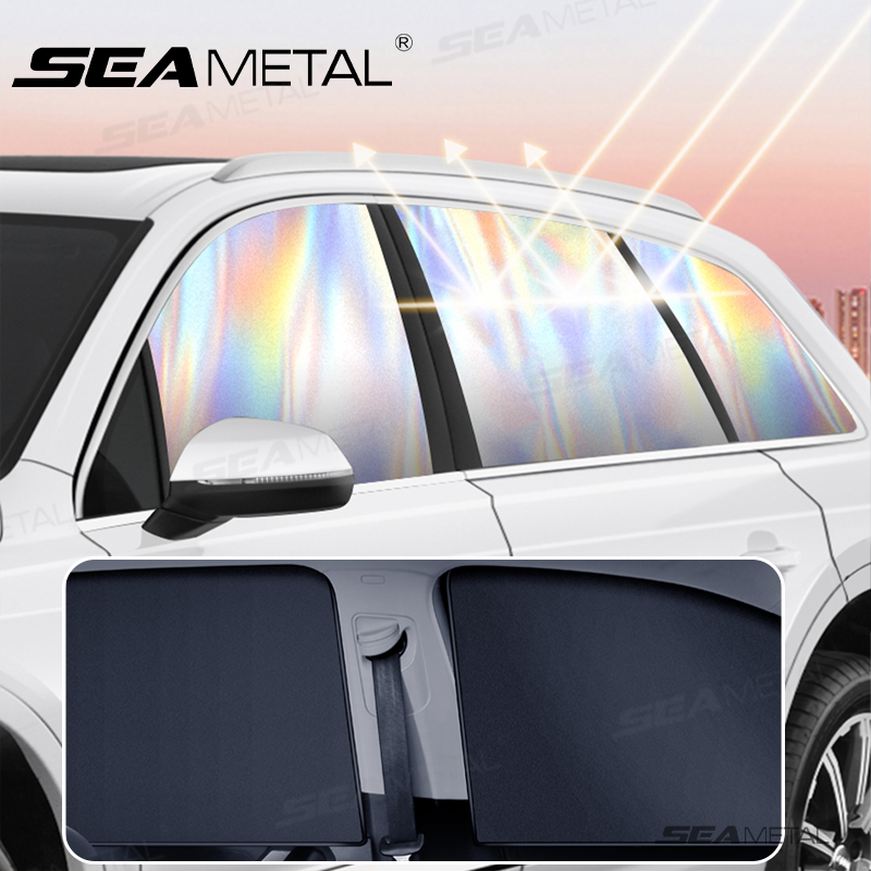Privacy Screen Protector - SEAMETAL Magnetic Car Side Window Sun