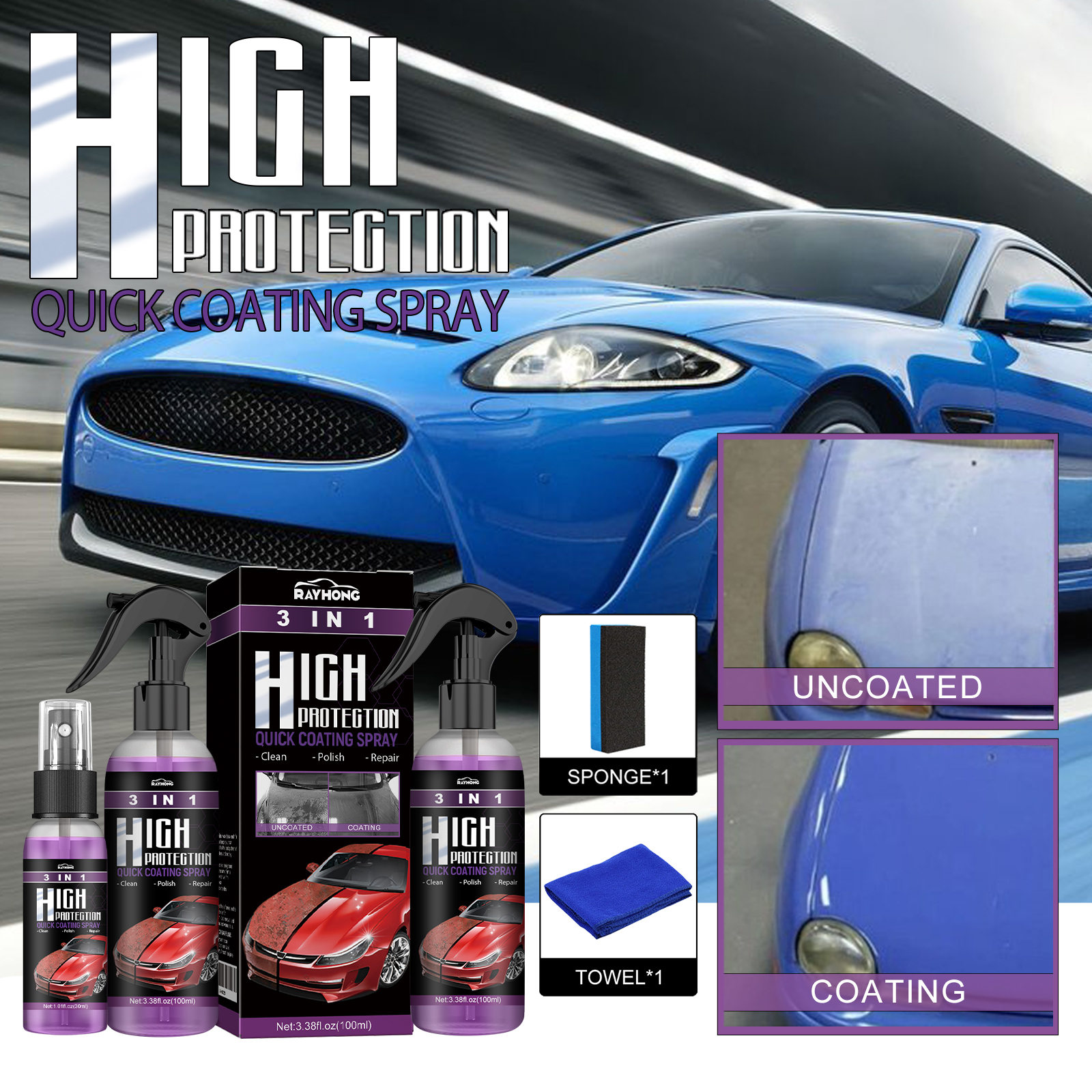 Nano Liquid Coating - Car Ceramic Nano Coating Liquid Coatin