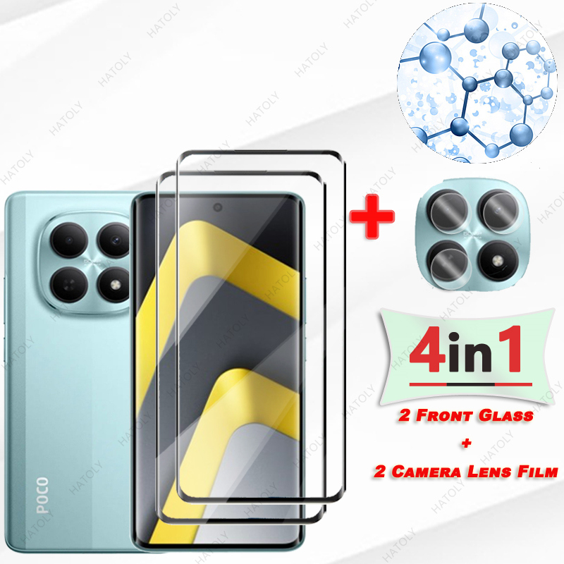 Curved Edge Screen - For Xiaomi Poco M8 Glass 3D