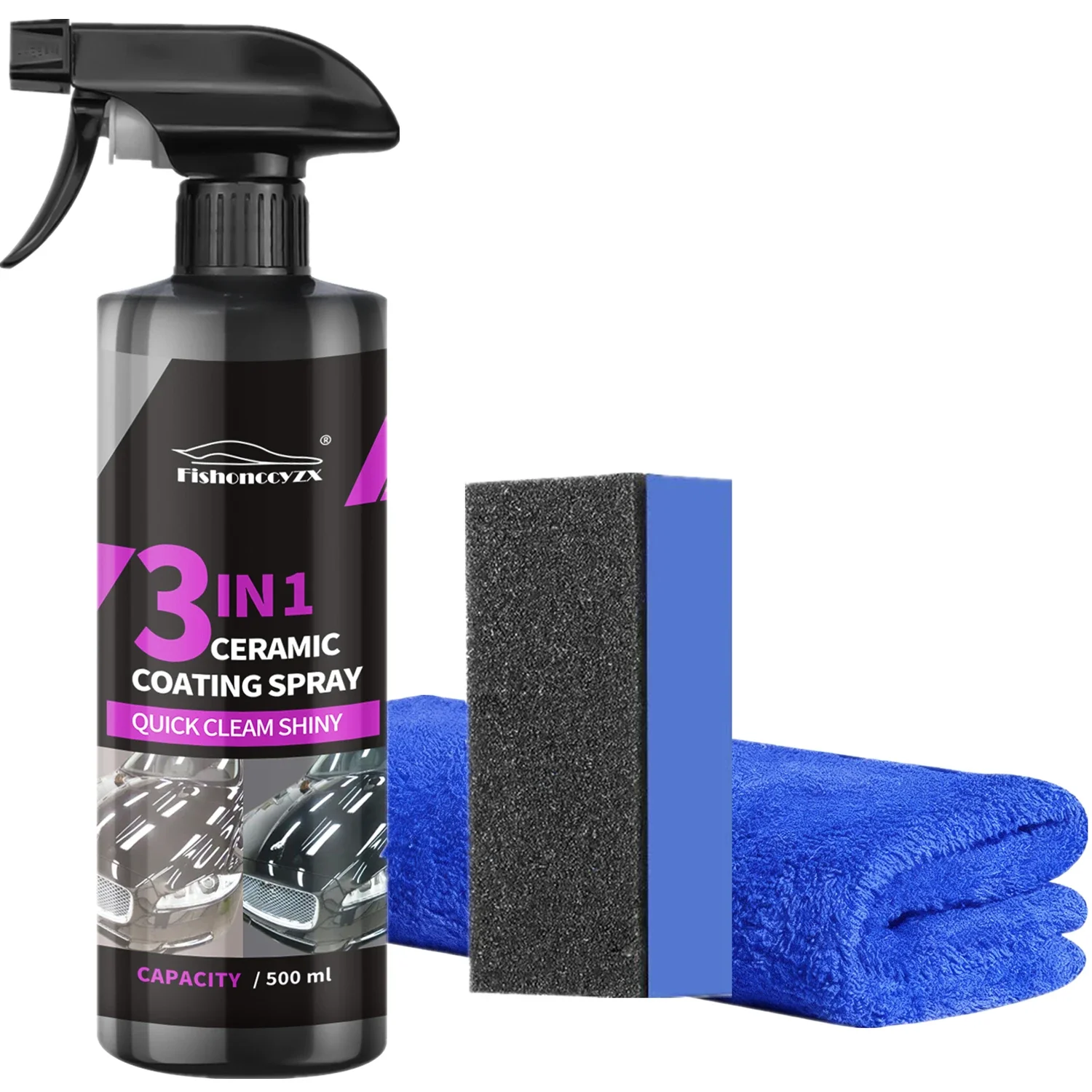 Nano Liquid Coating - 3 in 1 Car Ceramic Liquid