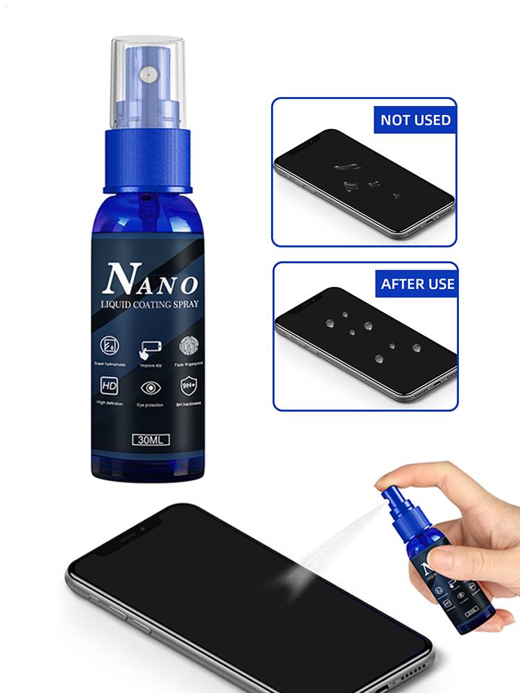 Oleophobic Coating Spray - Anti-Scratch Coating Protections Spray Hydrophobic Oleophobic