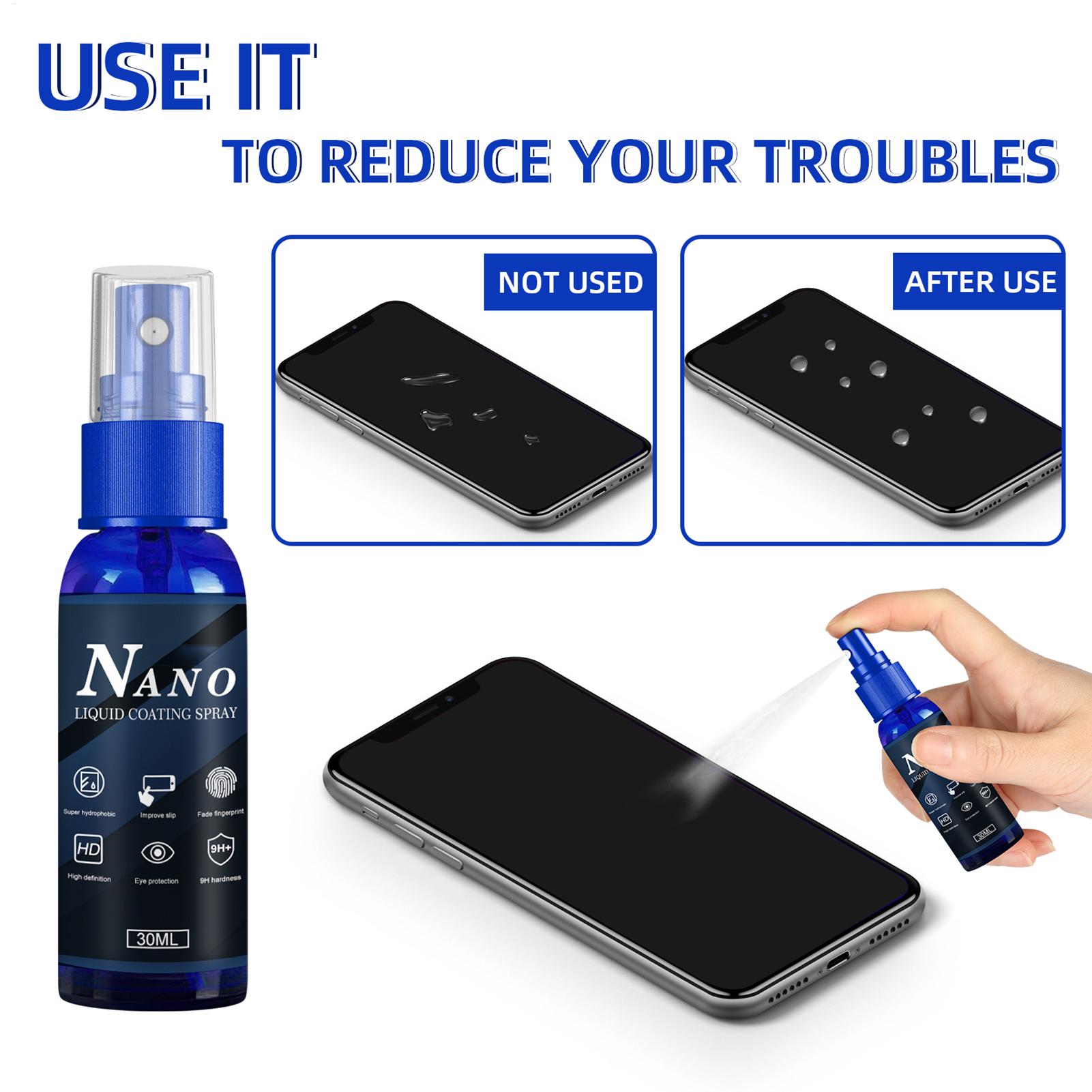 Anti-Scratch Coating Protectio - Oleophobic Coating Spray avaliação e preço