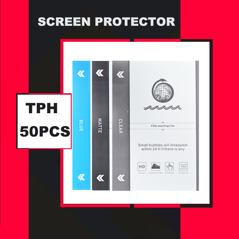 50PCS HD Matte Flexible Hydrog - Screen Protector Cutter avaliação e preço