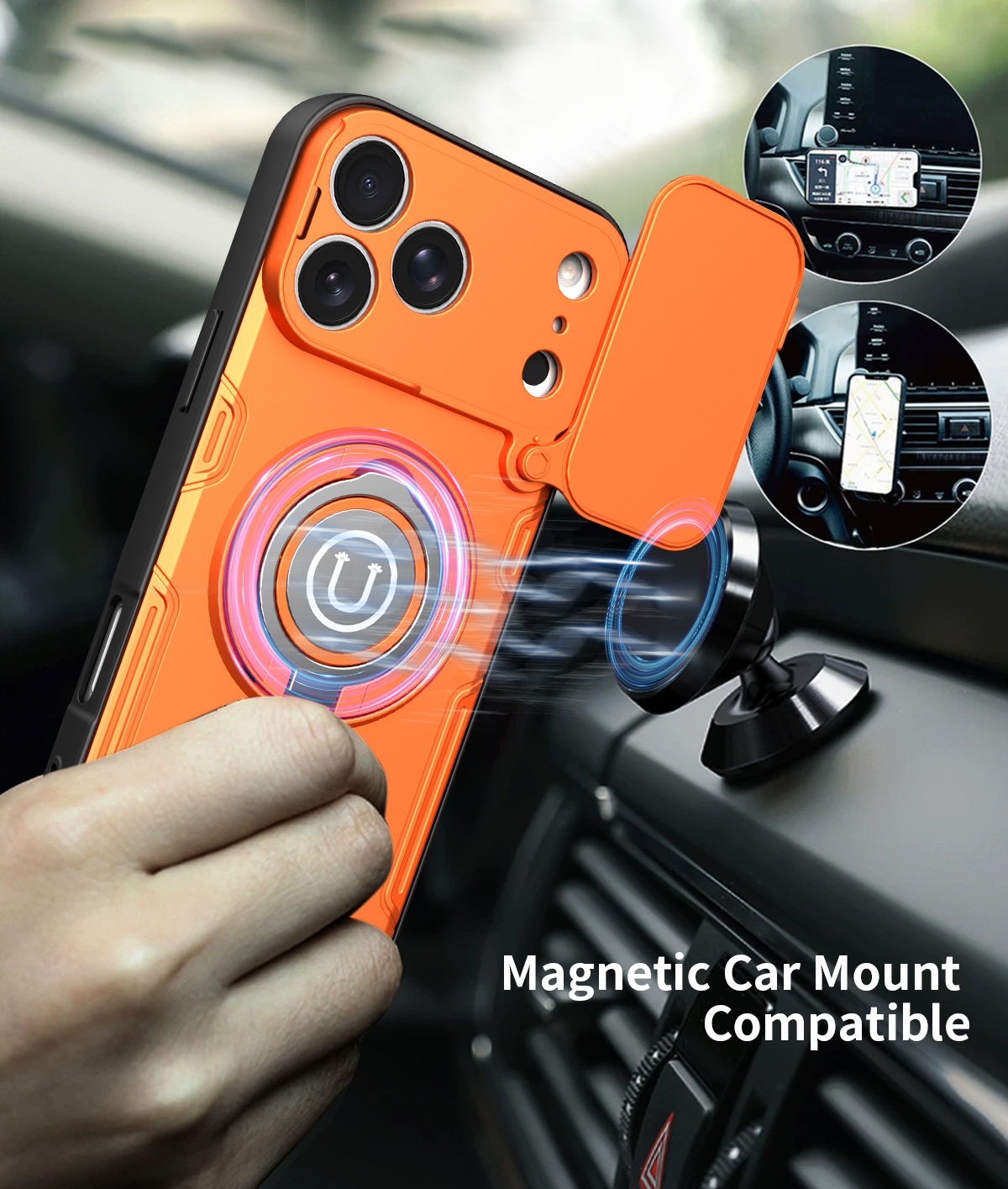Shockproof Power Slide Camera  - Camera Lens Protector avaliação e preço