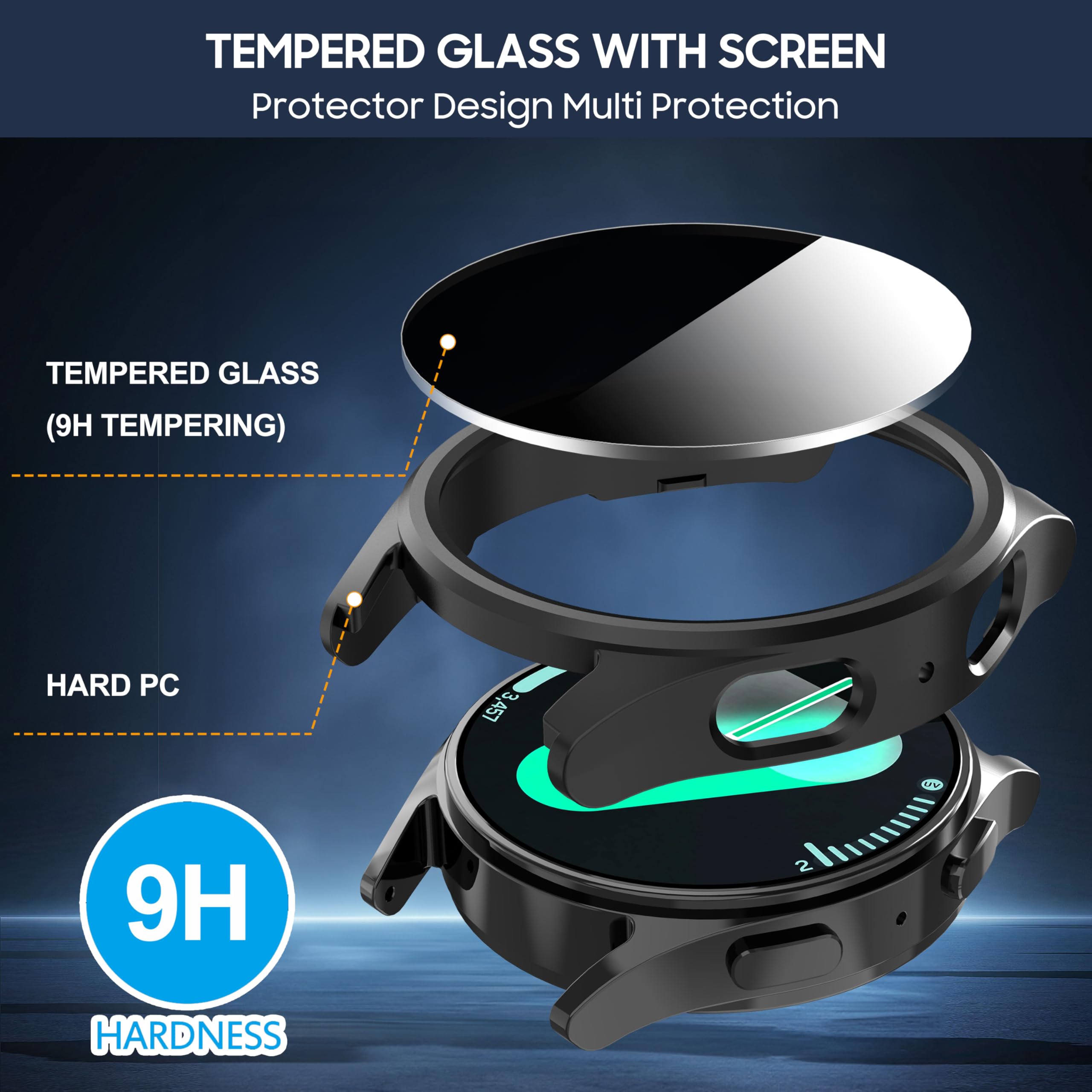 Tempered Glass+Privacy case fo - Privacy Screen Protector avaliação e preço
