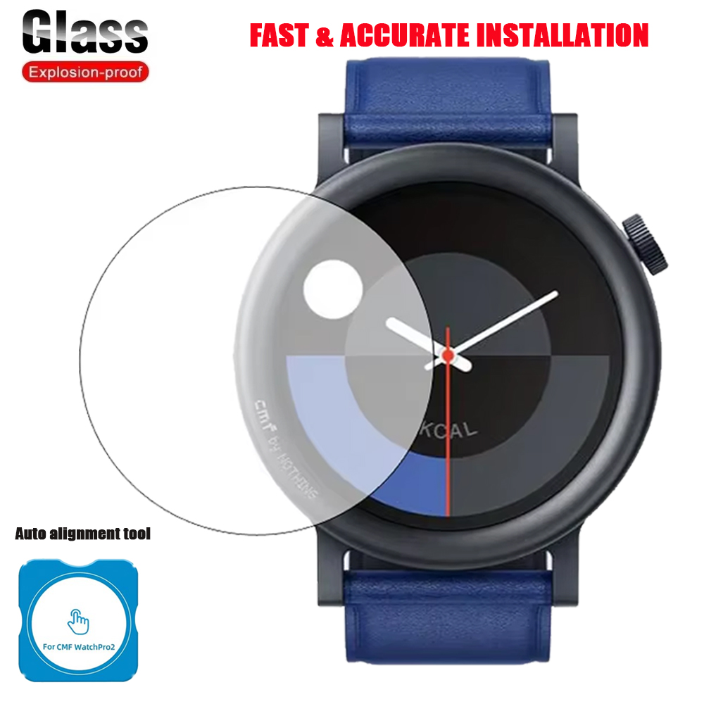 Tempered Glass For CMF Watch P - Glass Protector Auto avaliação e preço