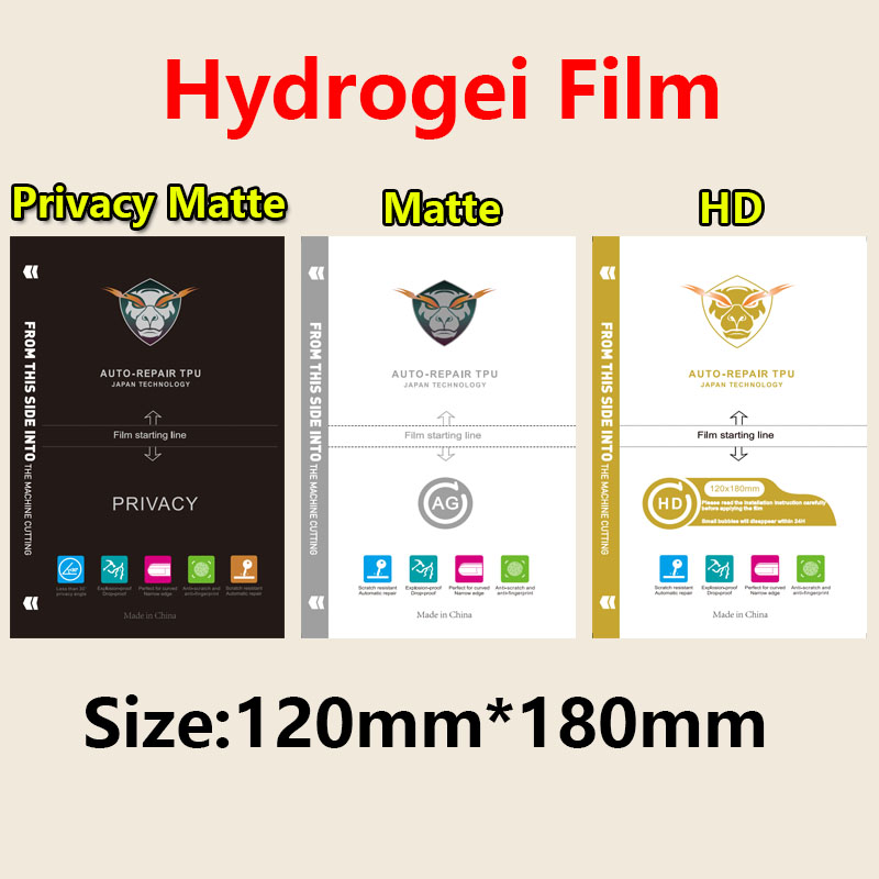 50PCS HD MATTE Privacy Frosted - Flexible Tpu Film avaliação e preço