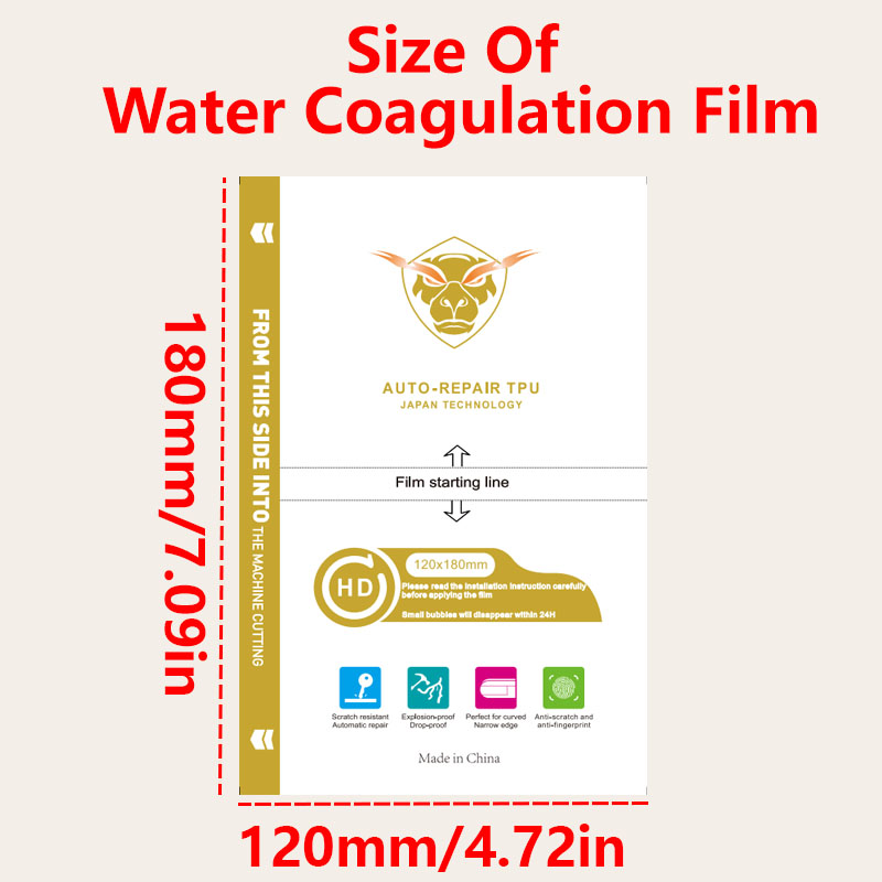 50PCS HD MATTE Privacy Frosted - Flexible Tpu Film avaliação e preço