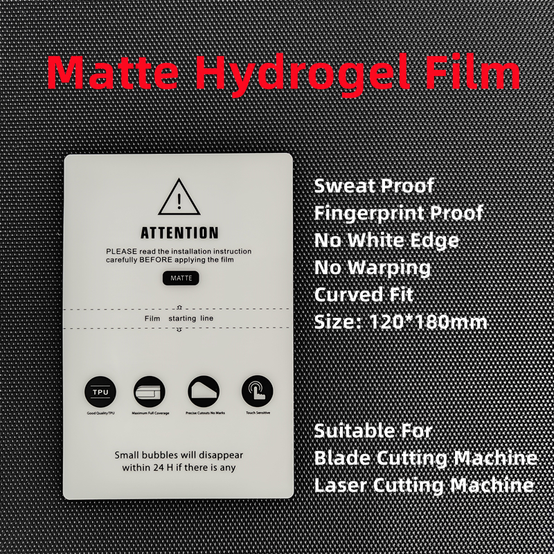 50PCS HD MATTE Privacy Frosted - Screen Protector Cutter avaliação e preço