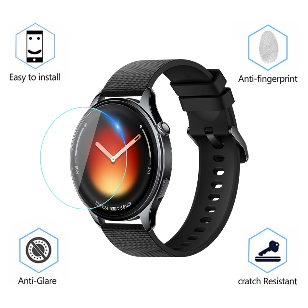 Tempered Glass for Xiaomi Watc - Smartwatch Screen Film avaliação e preço