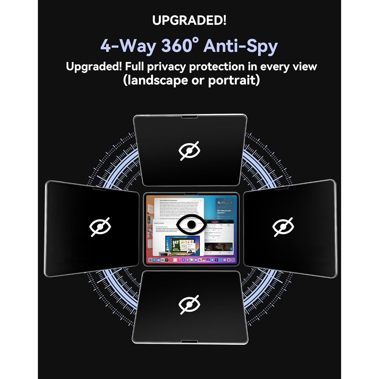 Protescreen 1PC 360° Privacy S - Privacy Filter 2Pack avaliação e preço