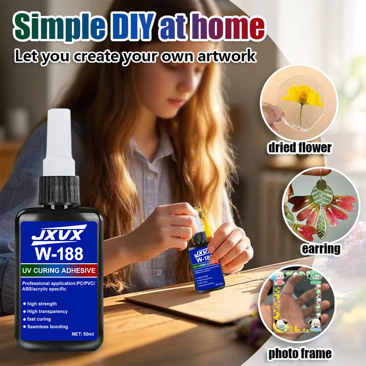 2025 Professional UV Resin-Qui - Liquid Uv Glue Kit avaliação e preço
