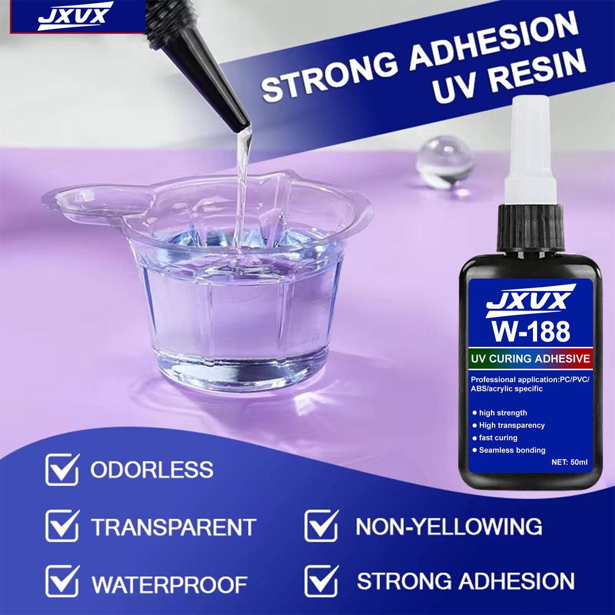 2025 Professional UV Resin-Qui - Liquid Uv Glue Kit avaliação e preço