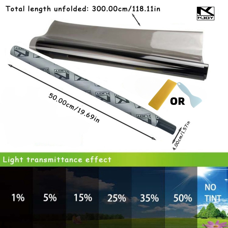 3Mx50CM VLT Black Car Window F - Glass Protector Auto avaliação e preço