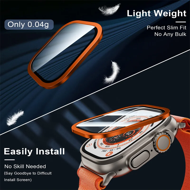 Tempered Glass for Apple Watch - Smartwatch Screen Film avaliação e preço