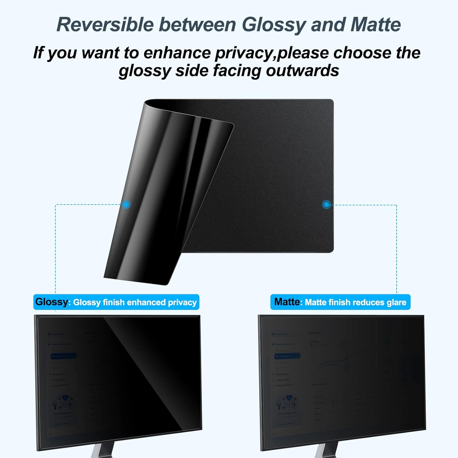 2 Pack 24 Inch Computer Privac - Privacy Filter 2Pack avaliação e preço