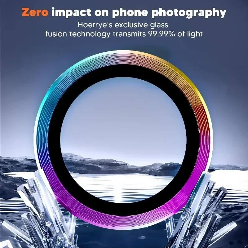 2 Pcs Camera Lens Protector Fo - Tempered Glass Screen 9H avaliação e preço