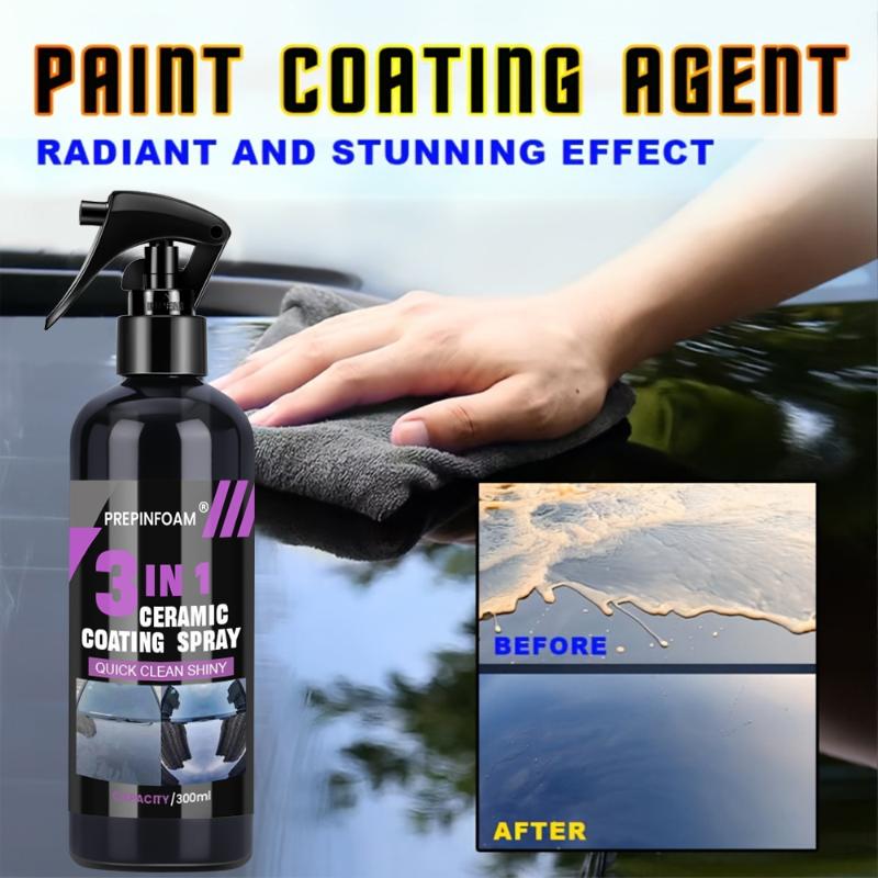 3 In 1 Car Ceramic Liquid Coat - Nano Liquid Coating avaliação e preço