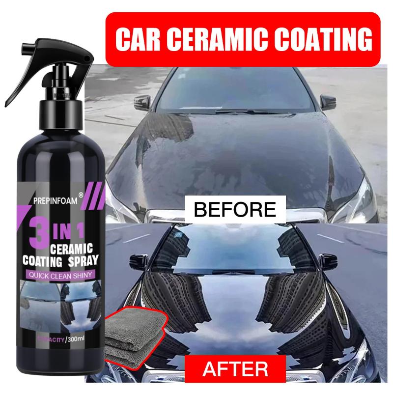 3 In 1 Car Ceramic Liquid Coat - Nano Liquid Coating avaliação e preço
