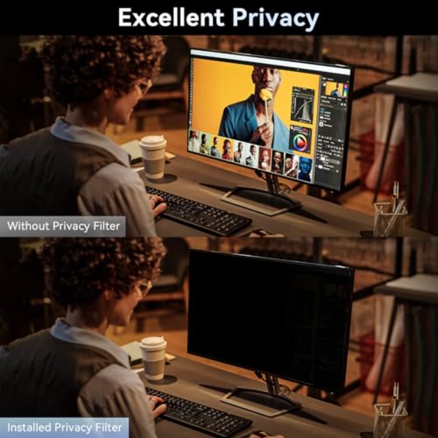 [2-Pack] 23 Inch Computer Priv - Privacy Filter 2Pack avaliação e preço