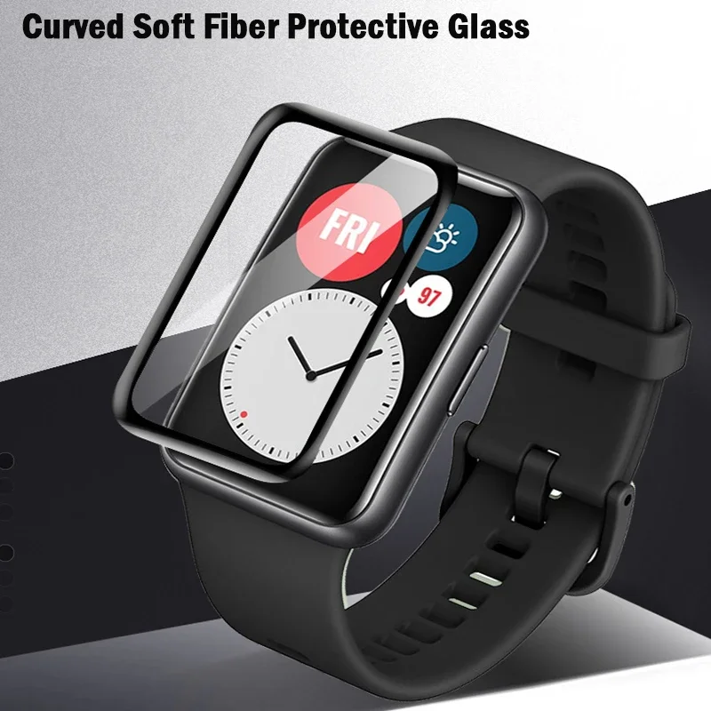 Soft Glass For Huawei Watch Fi - Smartwatch Screen Film avaliação e preço