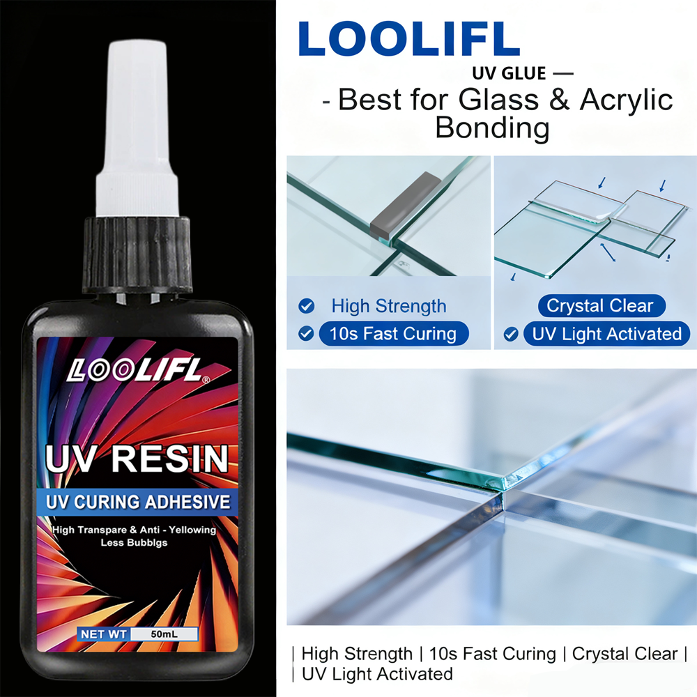 LOOLIFL UV Resin Kit With Mini - Liquid Uv Glue Kit avaliação e preço