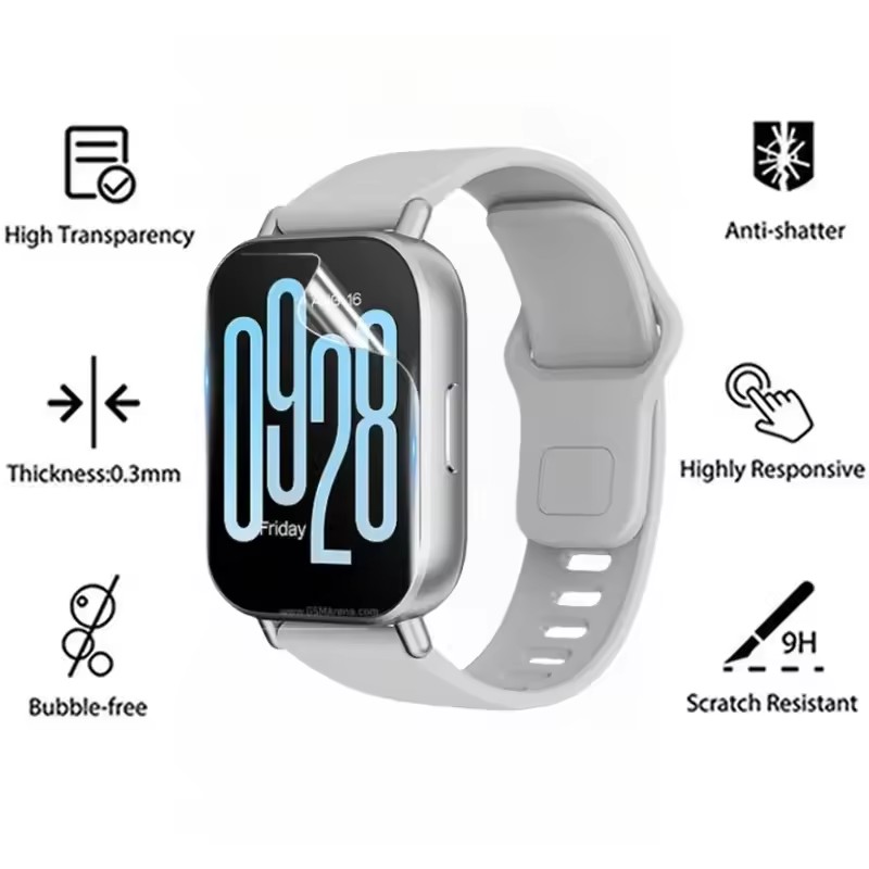 1-5Pcs Watch Hydrogel Film For - Hydrogel Screen Protector avaliação e preço