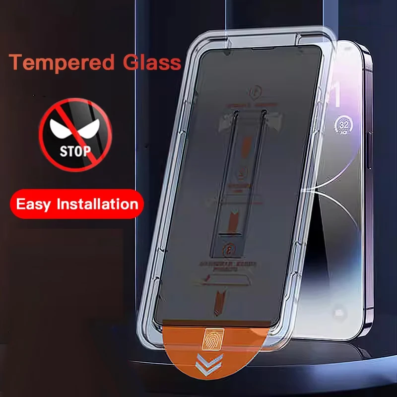 4PCS Anti-Spy Tempered Glass F - Privacy Screen Protector avaliação e preço