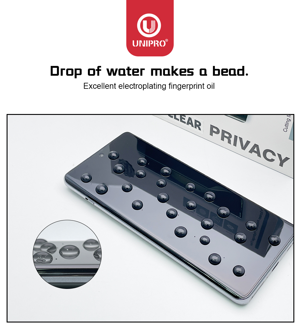 UNIPRO 25 50Pcs Anti Peep Film - Screen Protector Cutter avaliação e preço