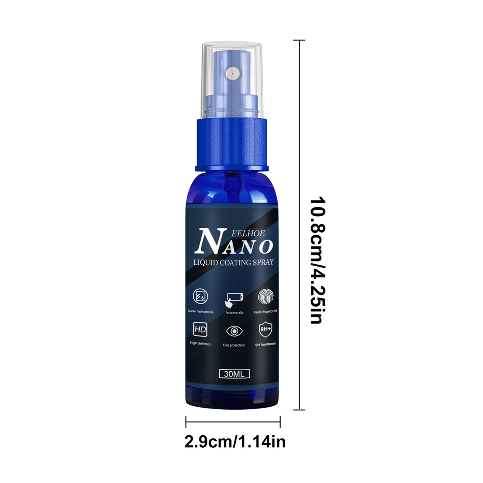 Nano  Screen Protector Fade Fi - Oleophobic Coating Spray avaliação e preço