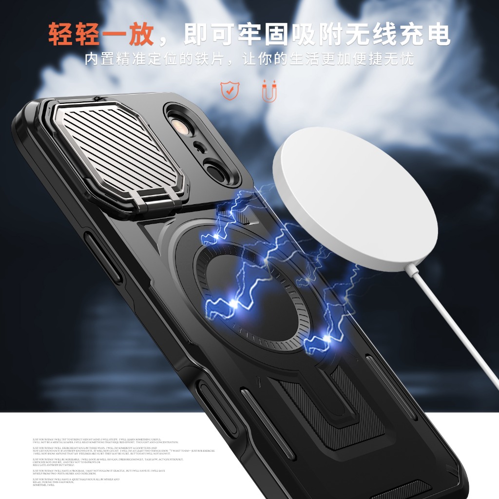 Rugged Armor Magnetic Phone Ca - Camera Lens Protector avaliação e preço