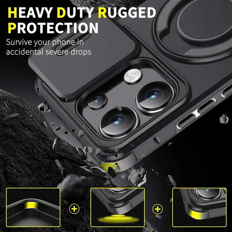 Shockproof Armor Magnetic Brac - Camera Lens Protector avaliação e preço