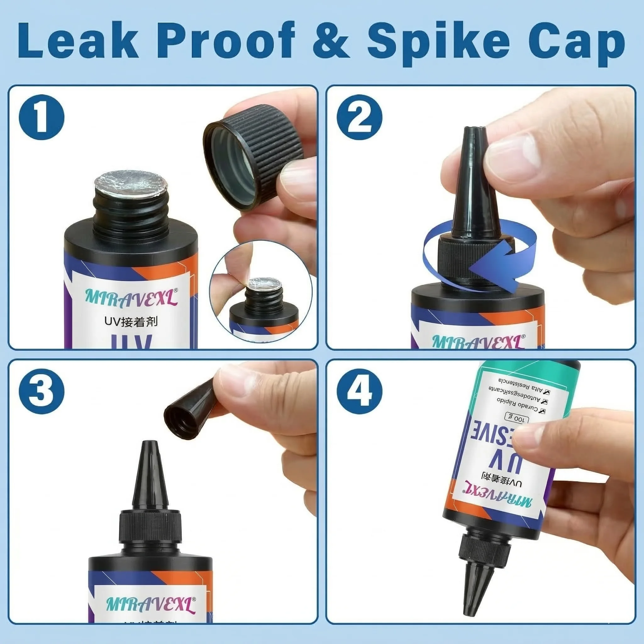 Upgraded UV Resin Kit with USB - Liquid Uv Glue Kit avaliação e preço