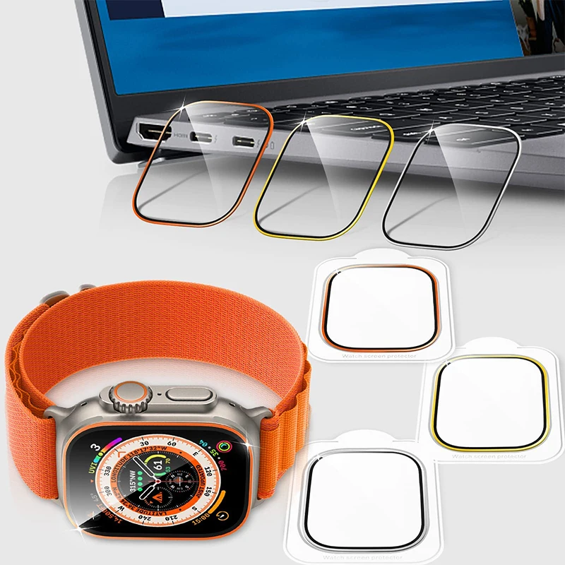 Tempered Glass for Apple Watch - Smartwatch Screen Film avaliação e preço