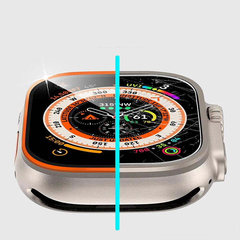 Tempered Glass for Apple Watch - Smartwatch Screen Film avaliação e preço